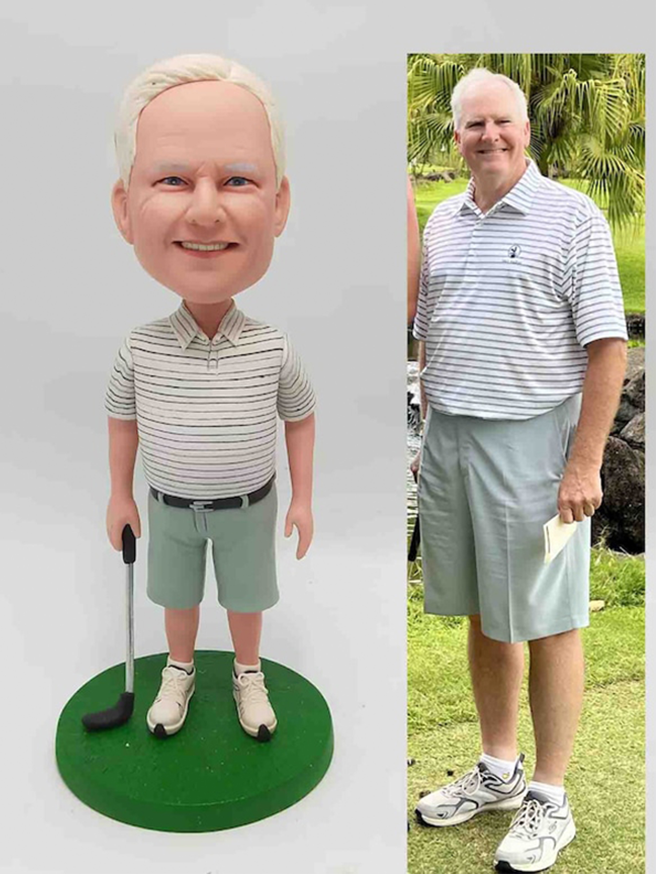 Custom Golf Fan Bobblehead Dolls: Exclusive Gifts for the Gentleman Golfer